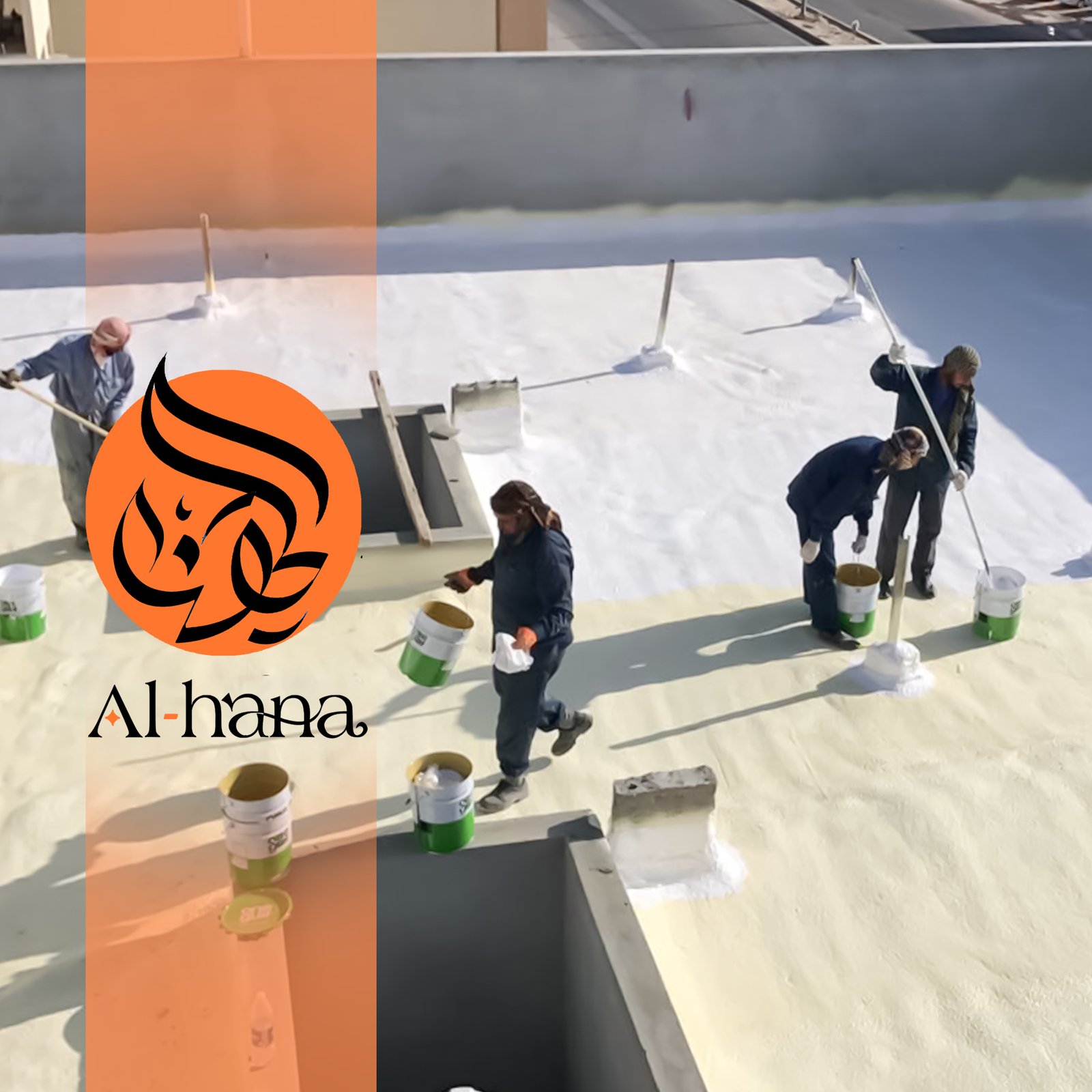 عزل اسطح حراري ومائي بالأجواد