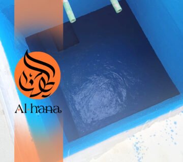 عزل خزانات المياة بحي النعيم