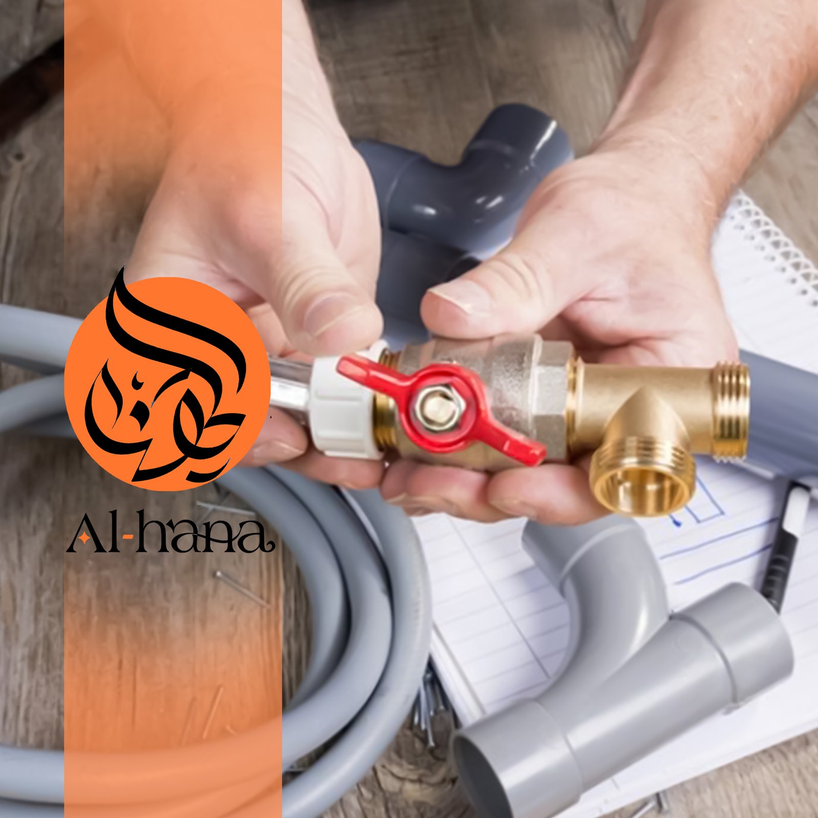 كشف تسربات المياة بحي الفلاح