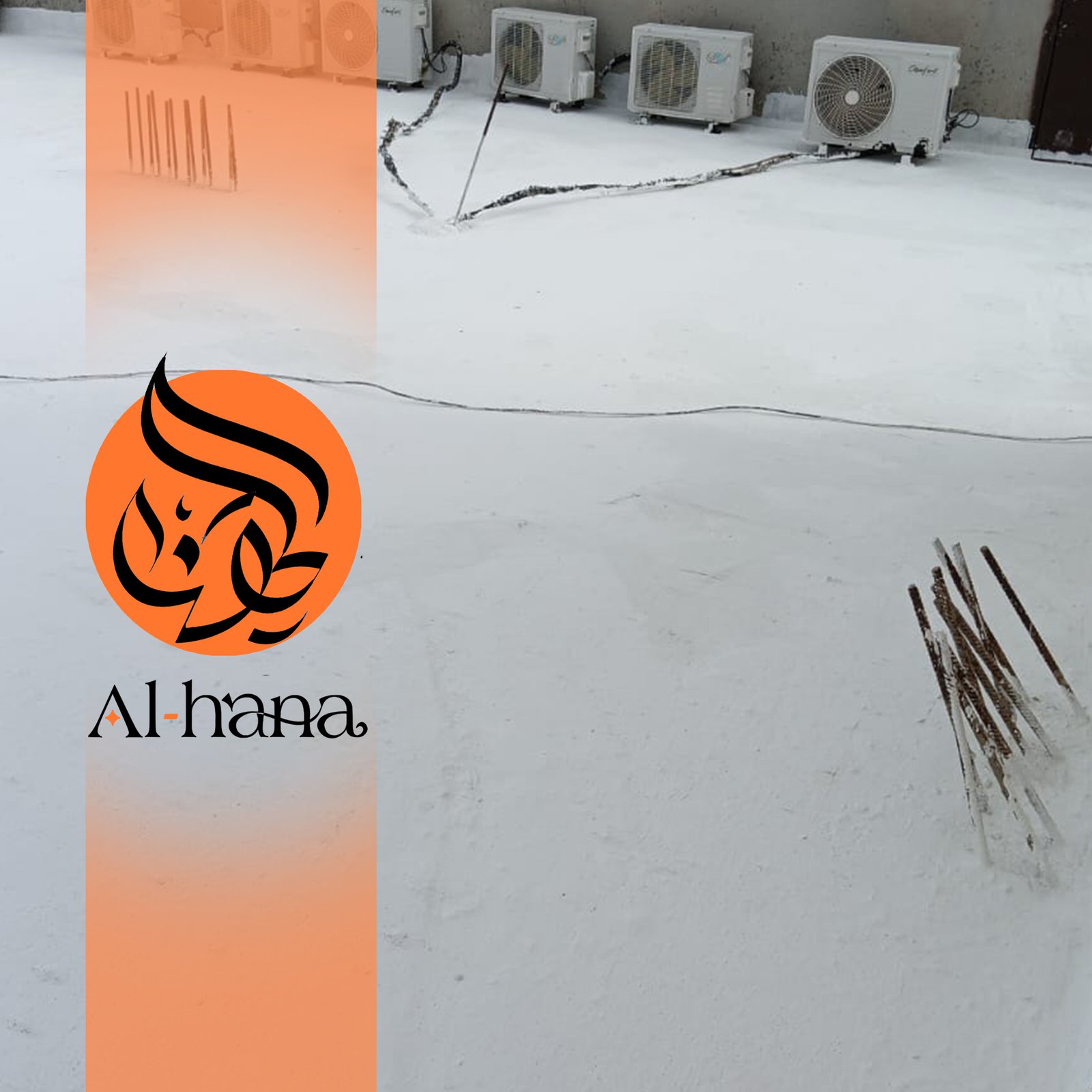 عزل اسطح حراري ومائي بالمنتزه