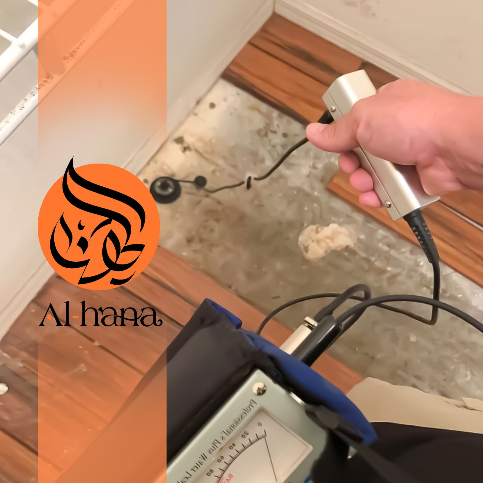 كشف تسربات المياة بحي النعيم