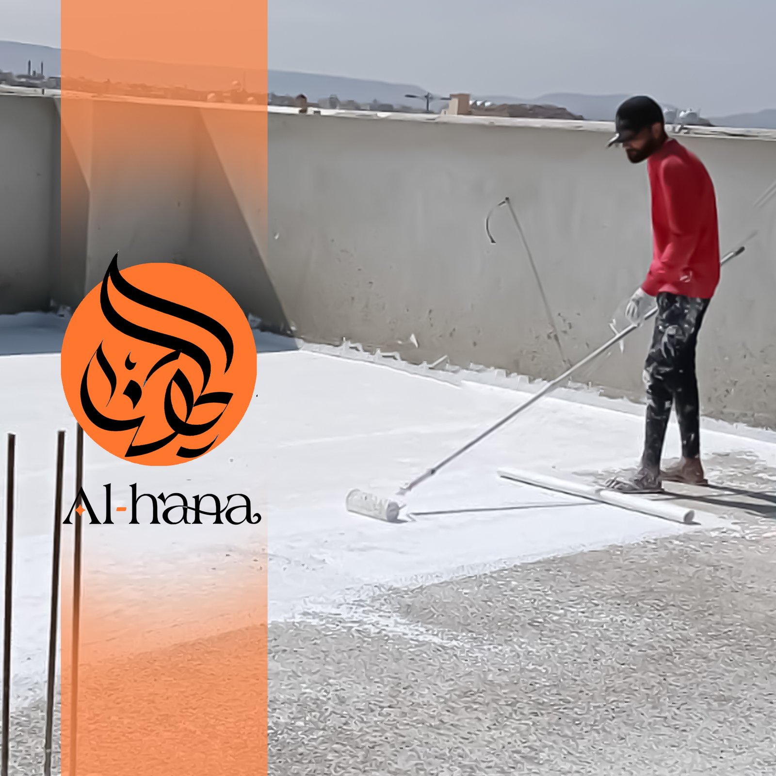 عزل أسطح حراري ومائي بحي التعاون