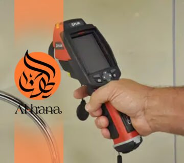 كشف تسربات المياة بحي السليمانية