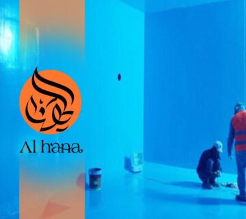 عزل خزانات المياة بحي النزهة