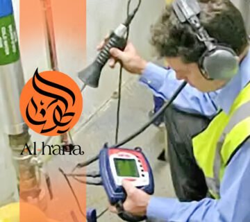 كشف تسربات المياة بحي المرجان