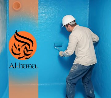 عزل خزانات المياة بحي الروضة