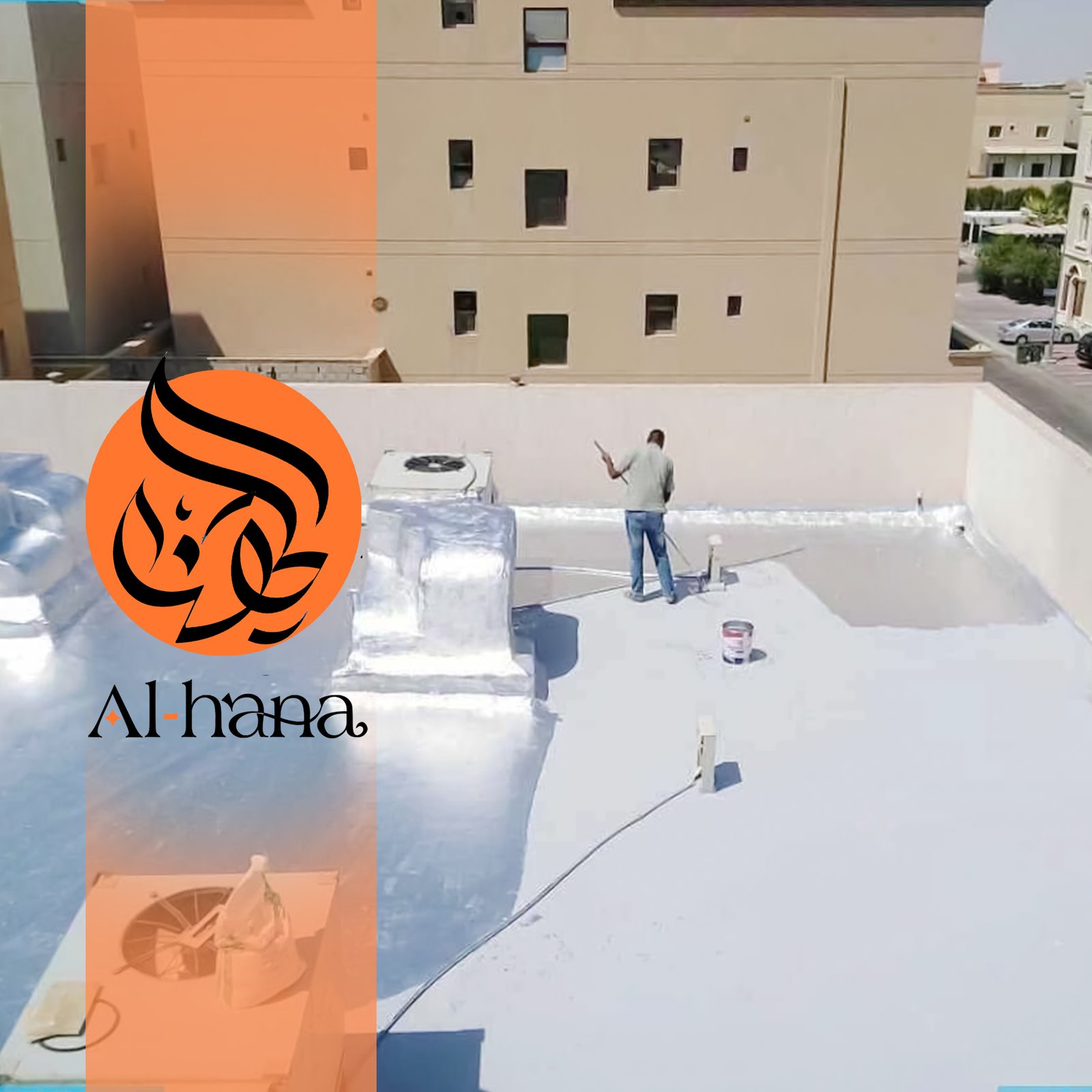 عزل أسطح حراري ومائي بمنطقة قويزة