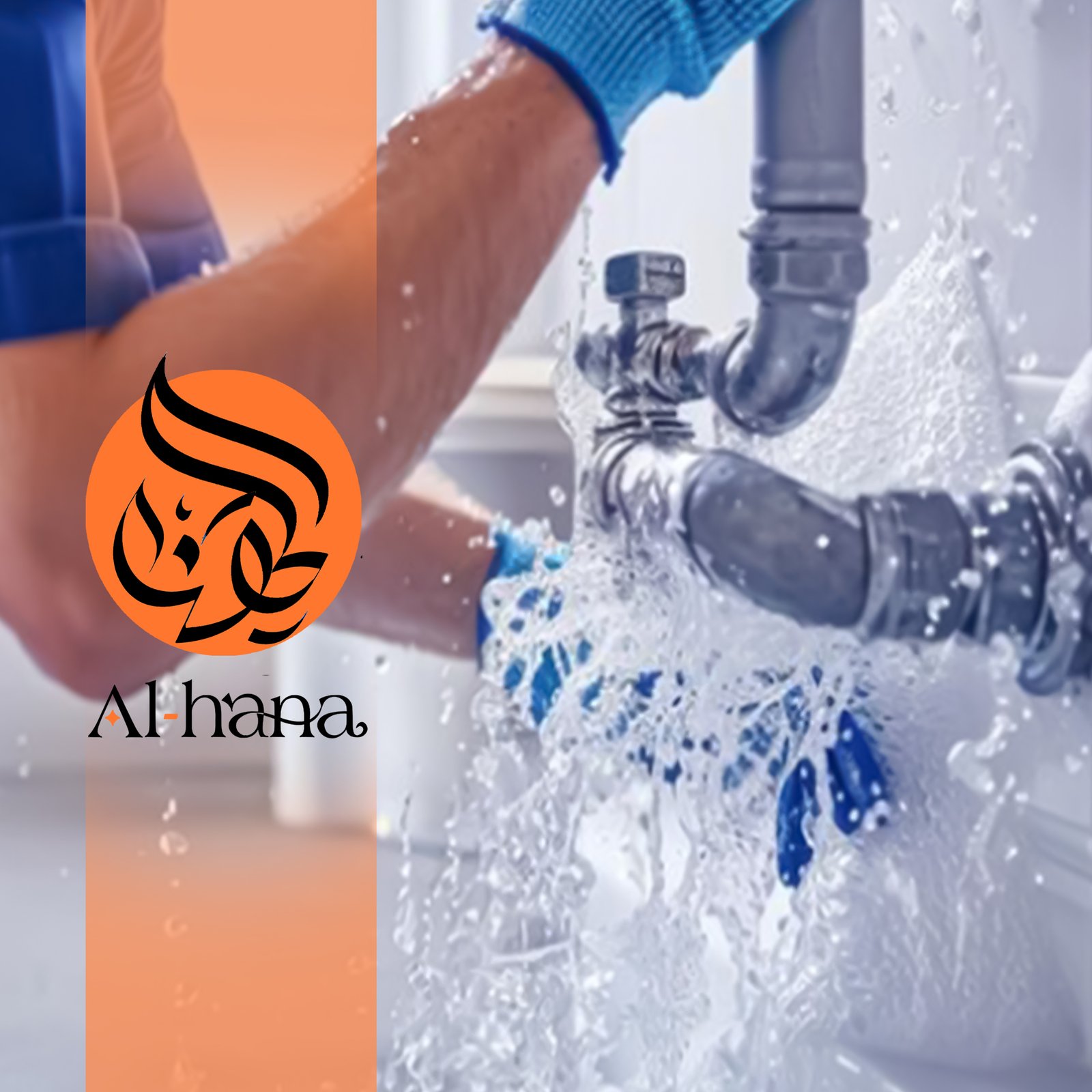 كشف تسربات المياة بحي الشرفية