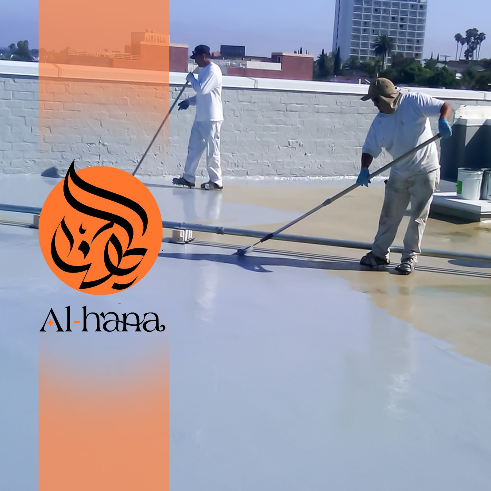 عزل اسطح حراري ومائي بحي مدائن الفهد